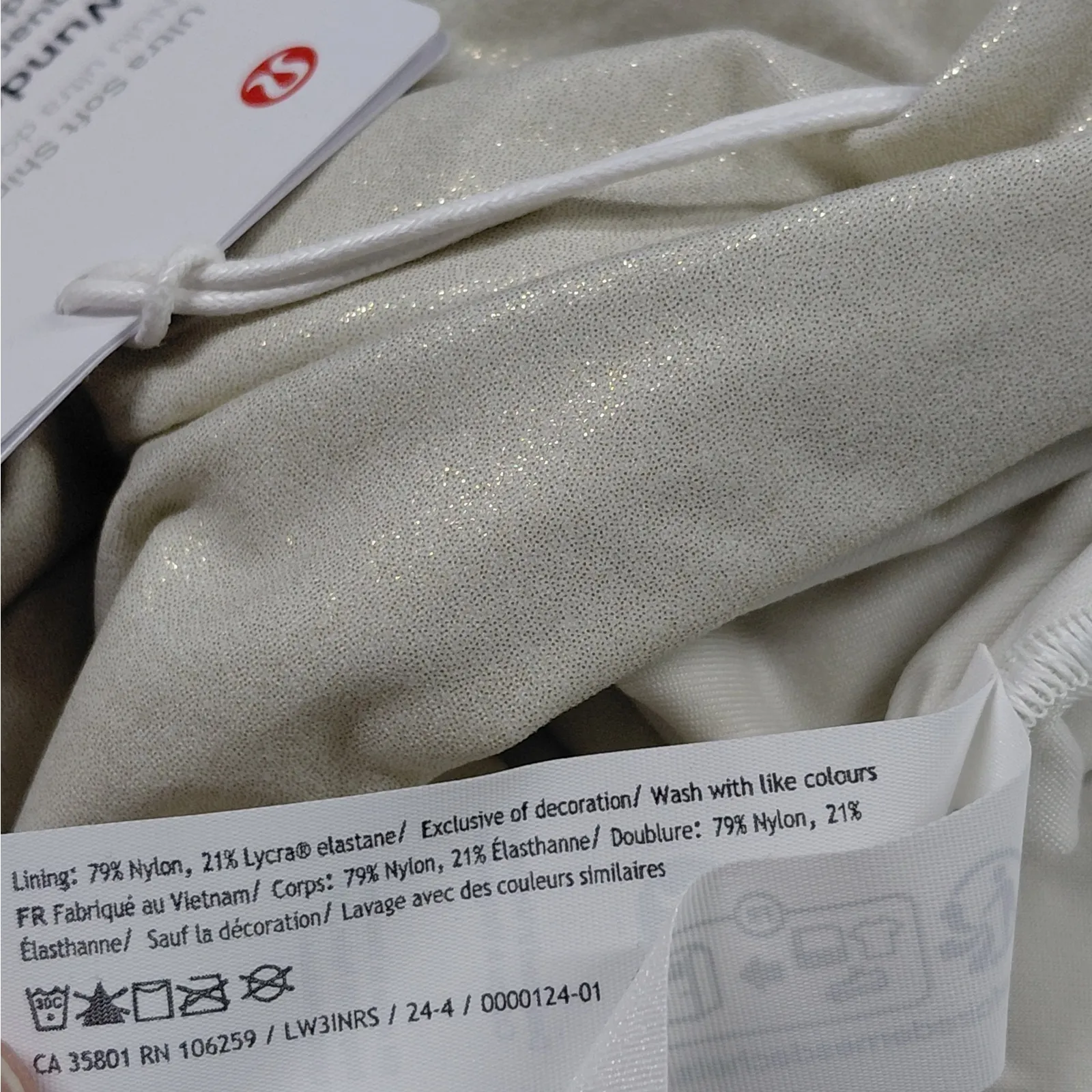 Lululemon Wundermost Ultra Soft Nulu Square Neck Long Sleeve Bodysuit Top Size L - Image 12