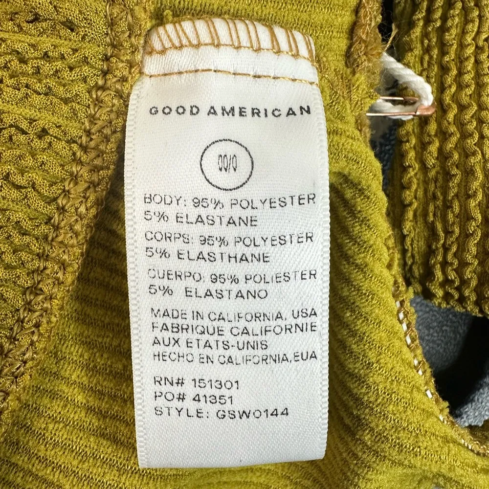 Good American Always Fits Scoop Neck Bikini Top size XS - Image 4