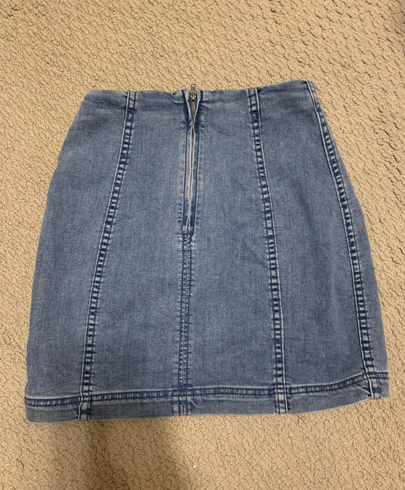 Mini Jean Skirt - Image 2
