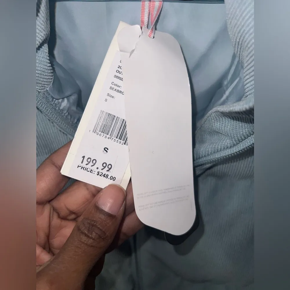 NWT Vineyard Vines Light Blue Oversized Puffer Vest size Small - Image 8