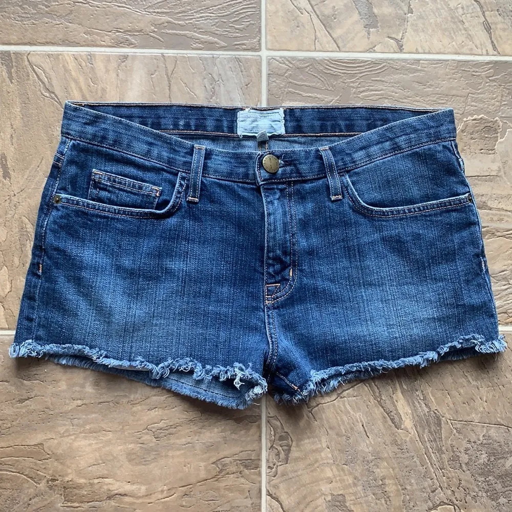 Current Elliott The Boyfriend Denim Shorts In Darlin Size 28 - Image 9