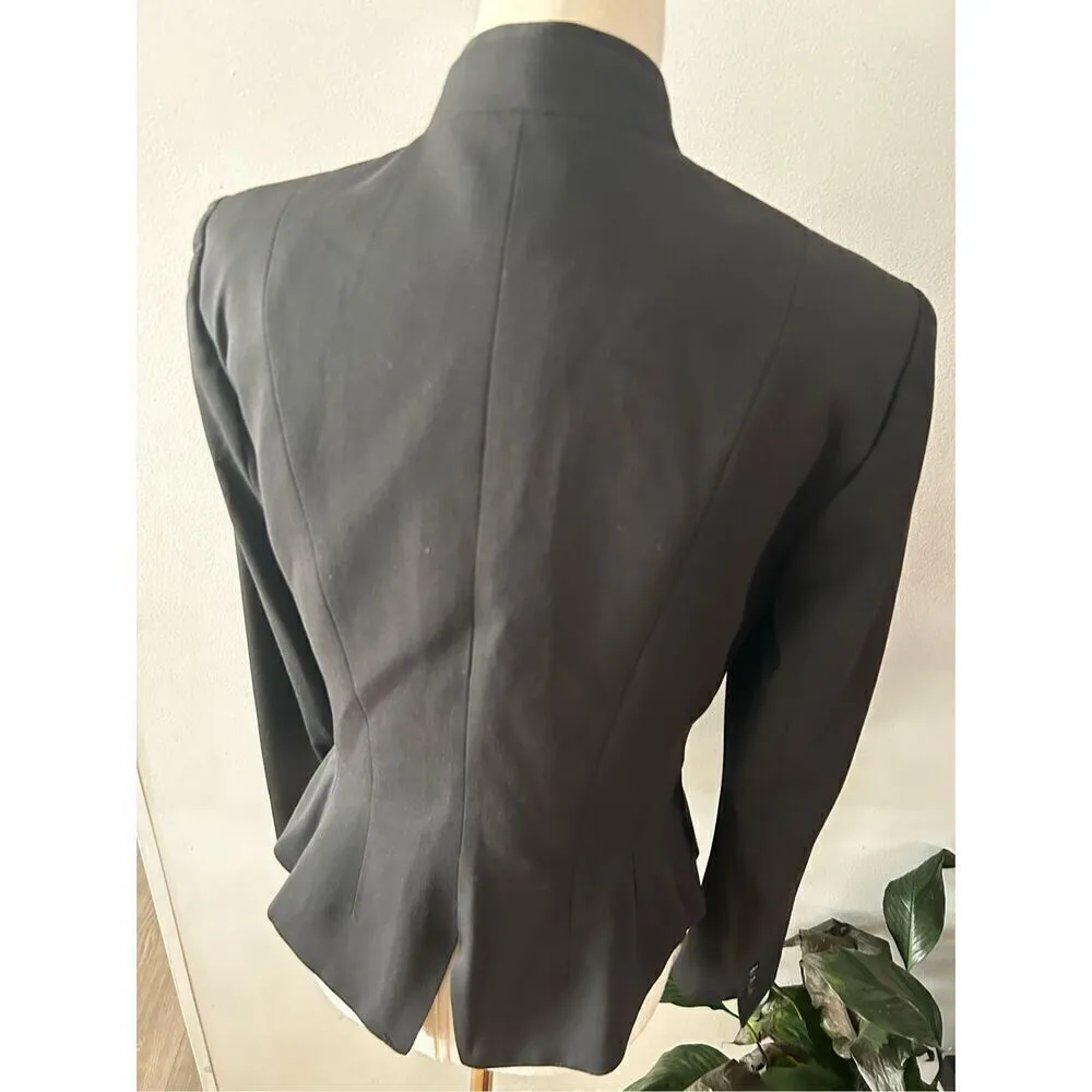 White House black market black blazer size 4 - Image 3