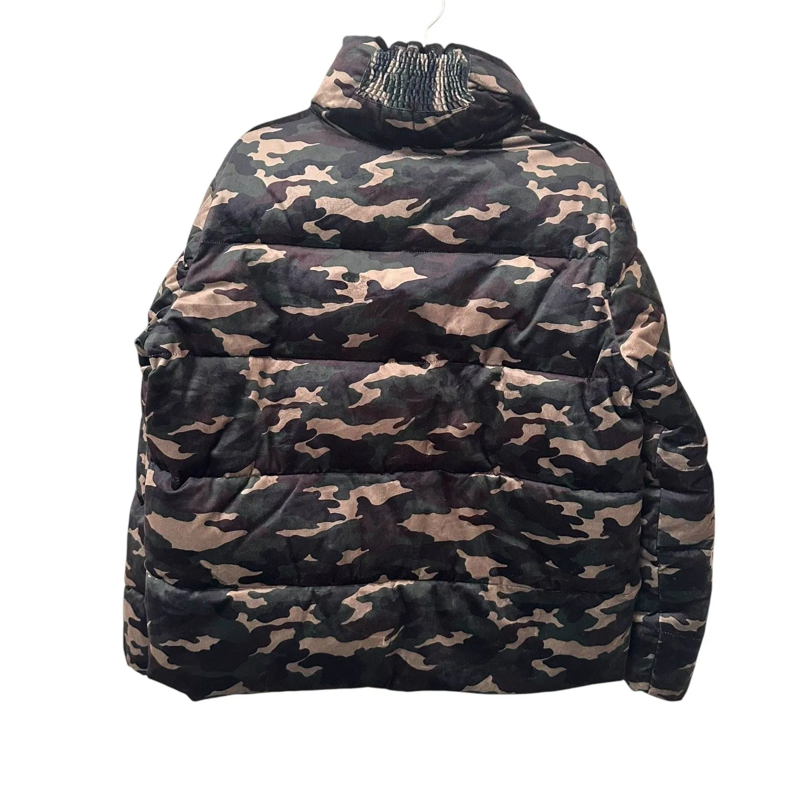 ONE TEASPOON Camo Puffer Jacket Green NWOT Small‎ - Image 2