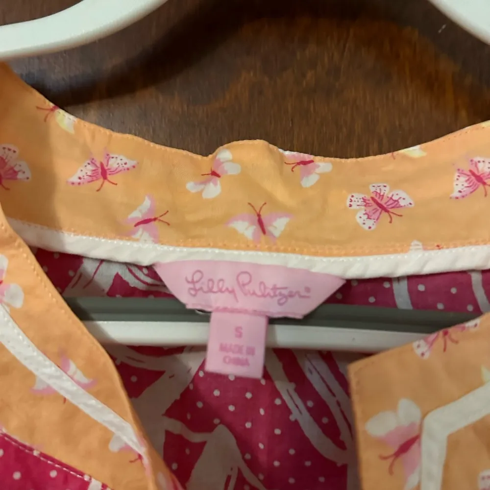 Lilly Pulitzer Shell Print Caftan Tunic - Image 3