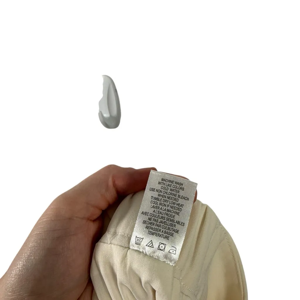 Coldwater Creek Classic Fit Dress Pants Business Career Cream NEW Womens 16 - Image 7