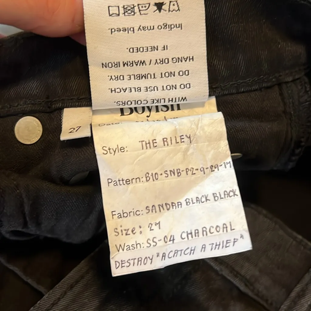Boyish The Riley Distressed To Catch A Thief Size 27 - Image 5