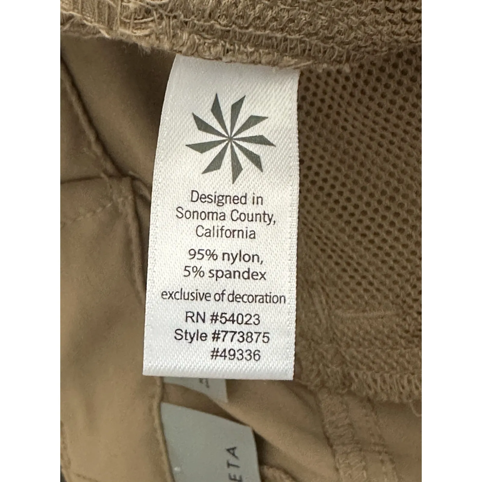 Athleta Dipper Cargo Pants Womens 14 Tan Khaki Hiking Utility Pockets 683761 - Image 7