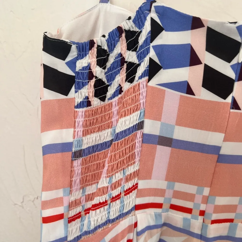 Yumi Kim Anthropologie Prima Donna Night out geometric midi dress size XS - Image 8