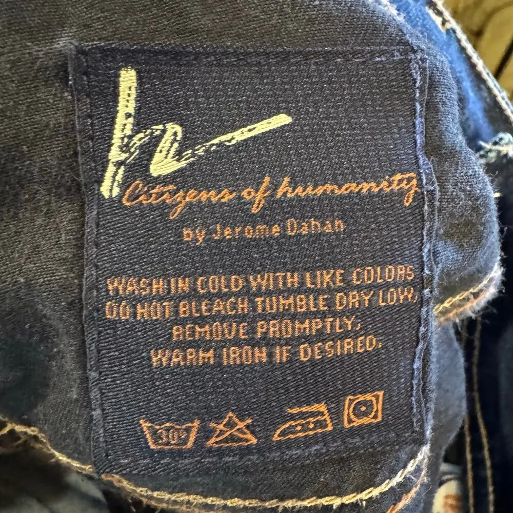 Citizens of Humanity Ava #142 Low Waist Stretch Straight Leg Size 28" - Image 7