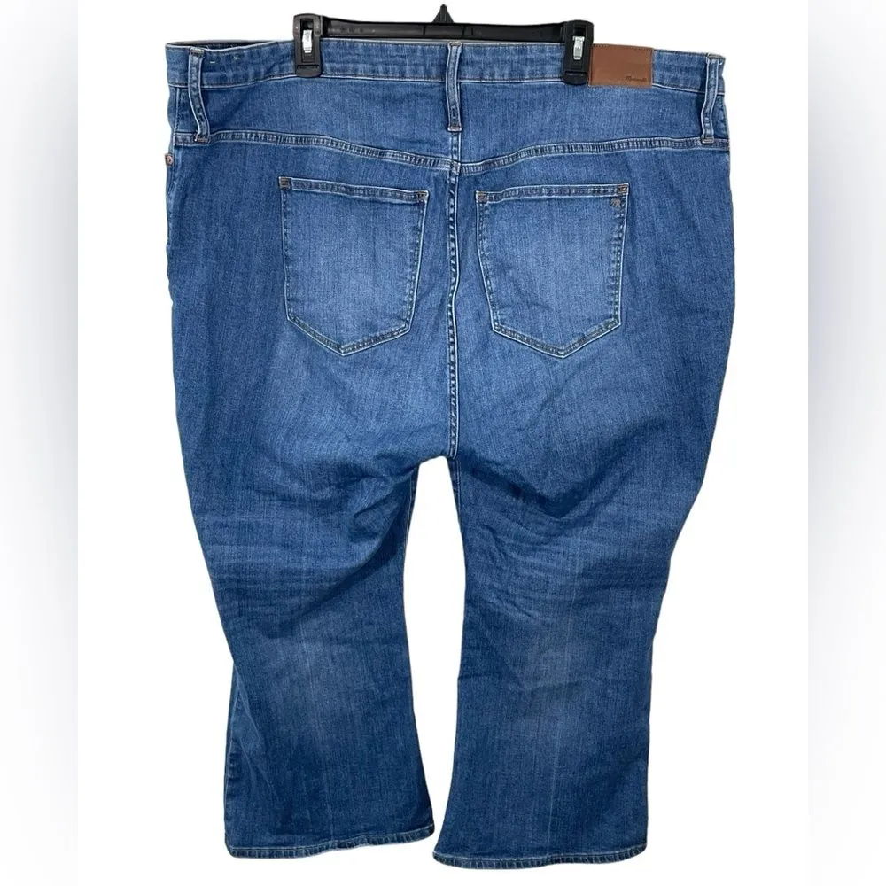 Madewell Plus Size 37 Petite Curvy Cali Demi-Boot Jeans Tierney Wash 37P Denim‎ - Image 4