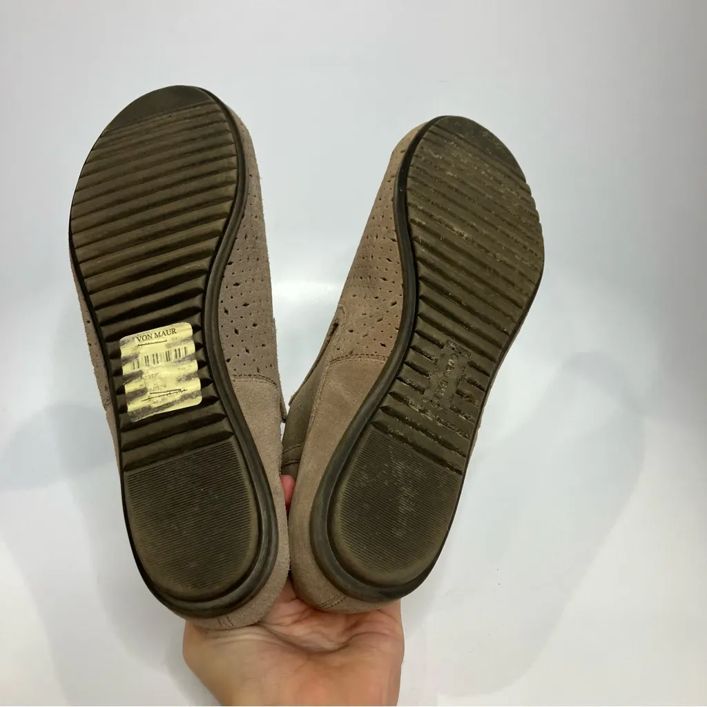 Cobb Hill by new‎ balance tan taupe suede women’s shooties size 10 casual boho Gray - Image 7