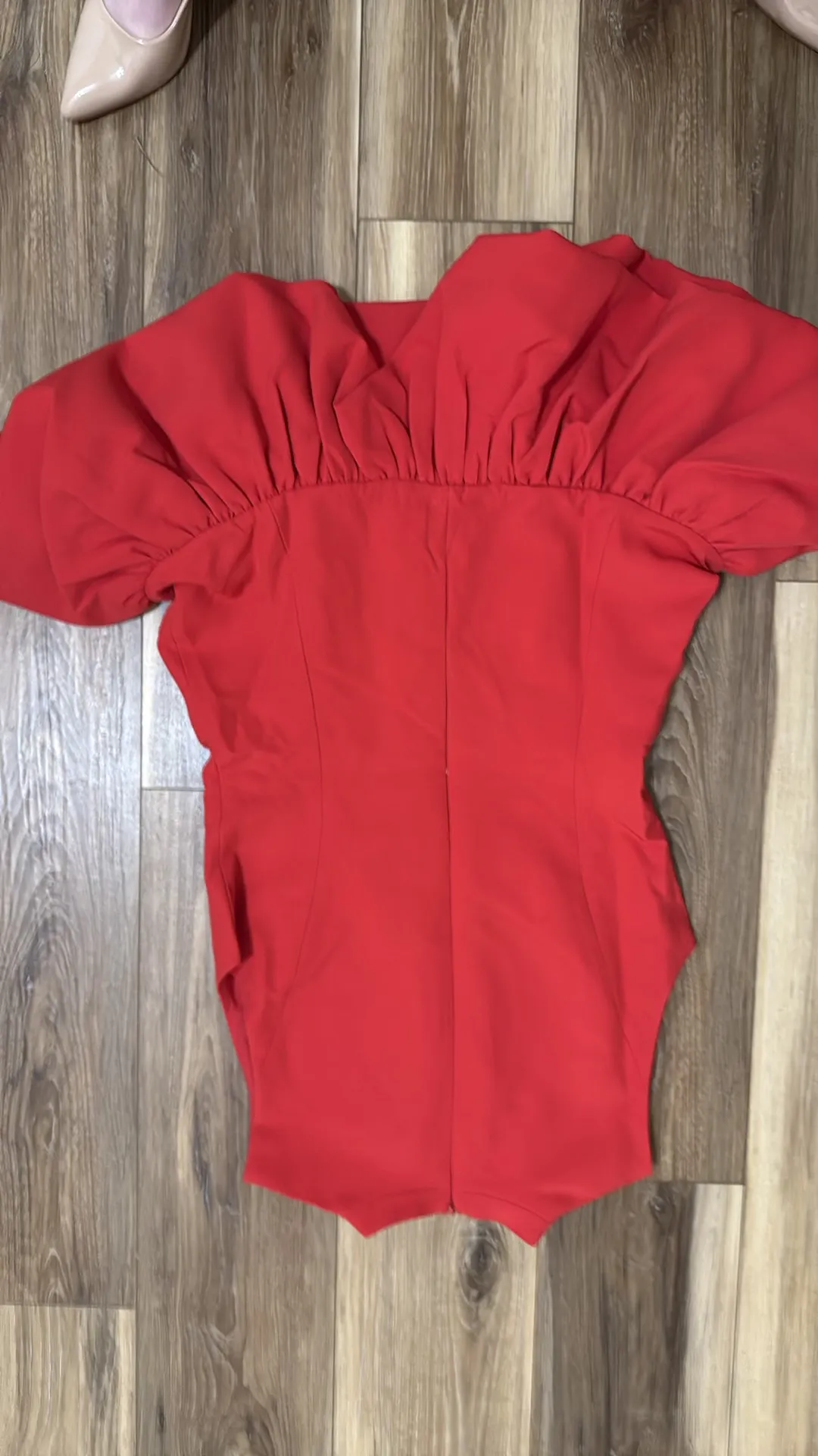 Boutique Triple Threads  Red Dress - Image 4