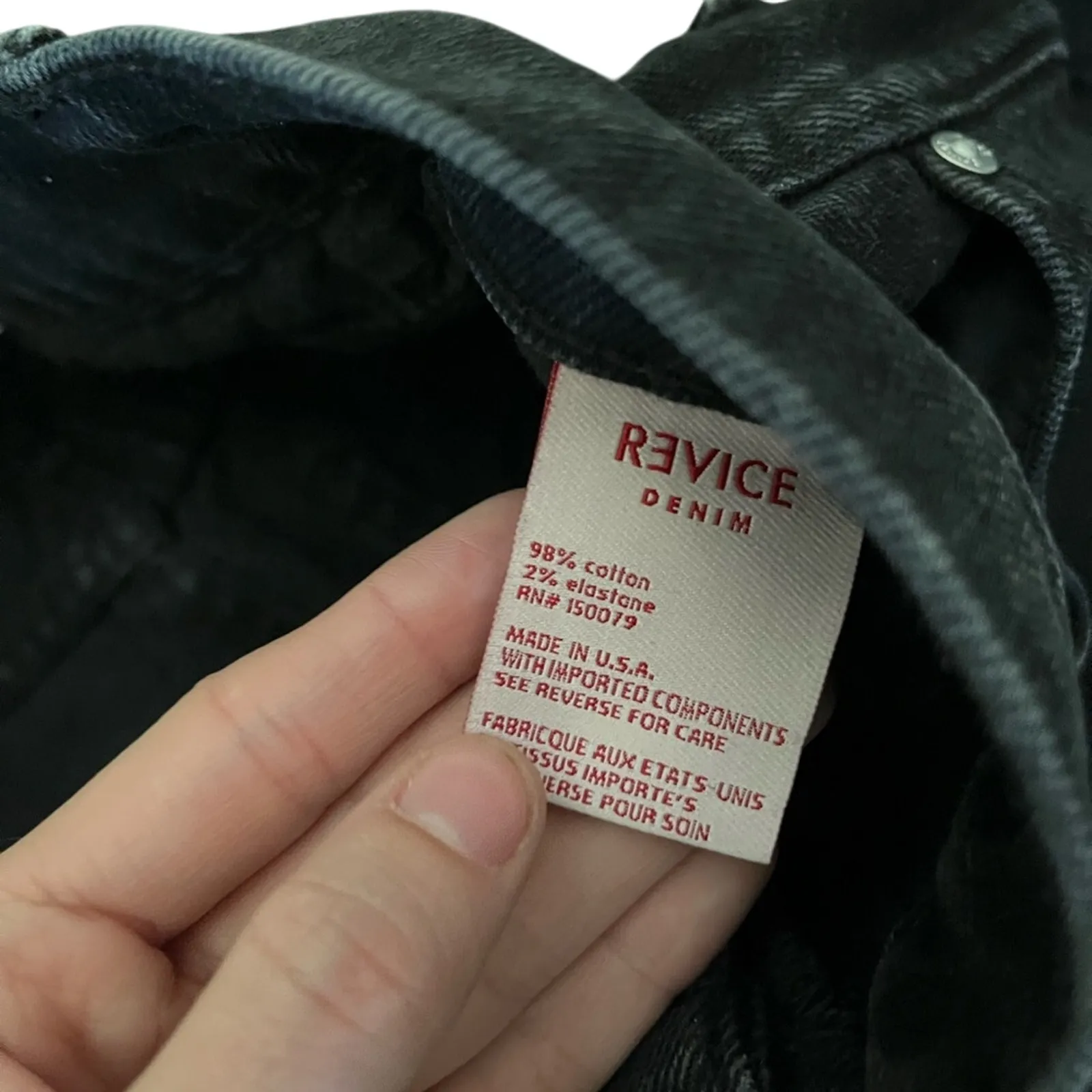 Revice Butt Slit Jeans Size 26 - Image 3