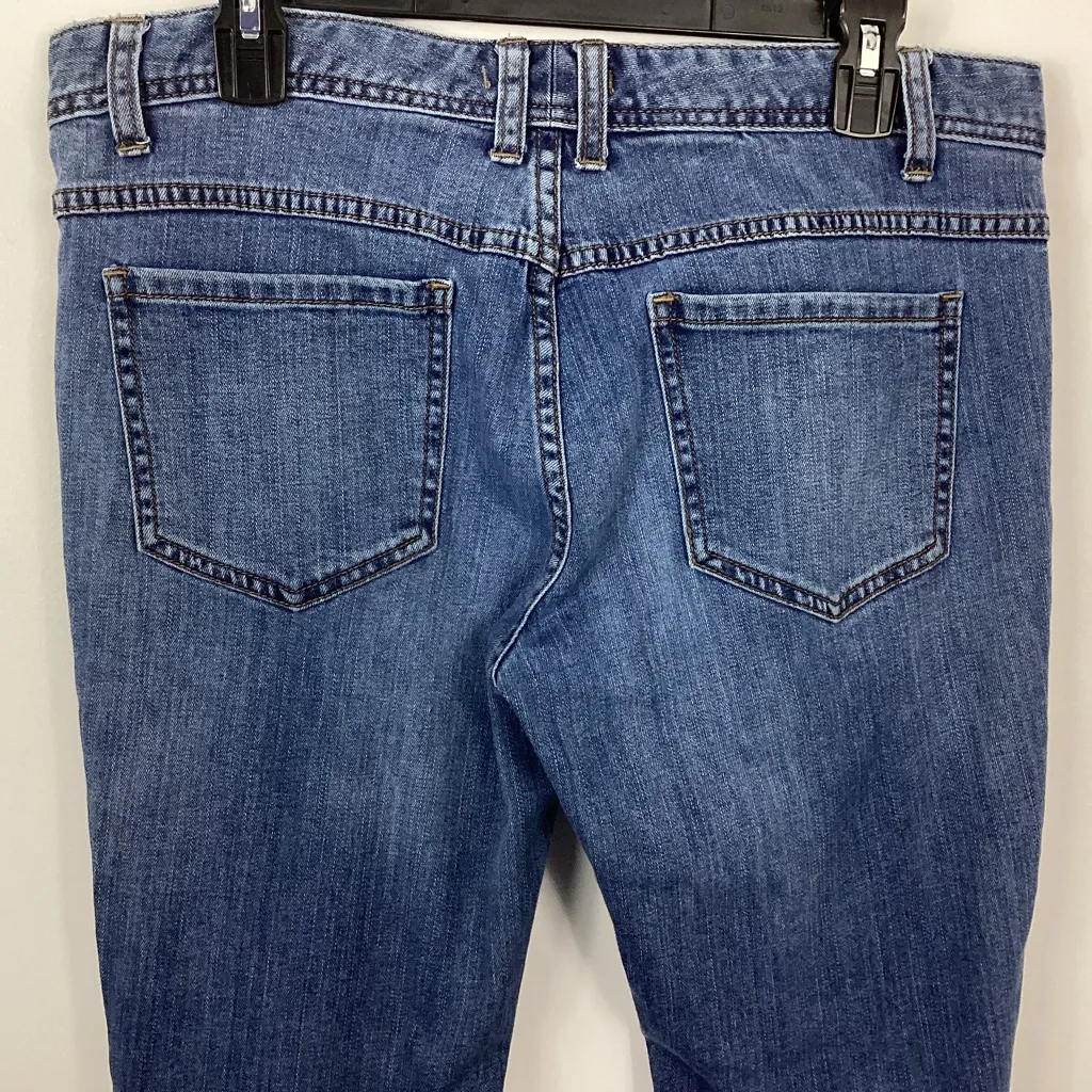 Free People Ripped Crop Jeans Size 30 - Image 5