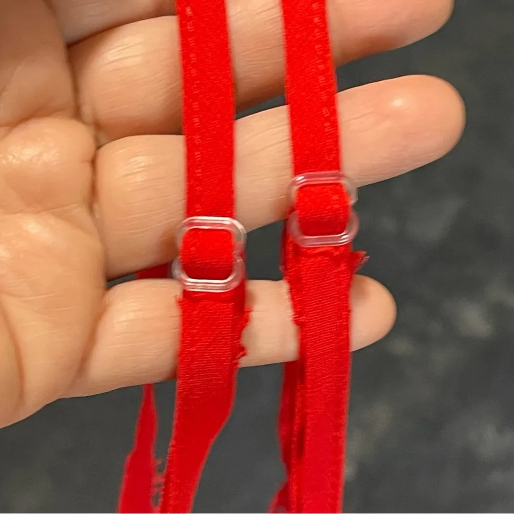 Boohoo  Danielle lace trim chiffon Teddy SZ:18 - Image 8