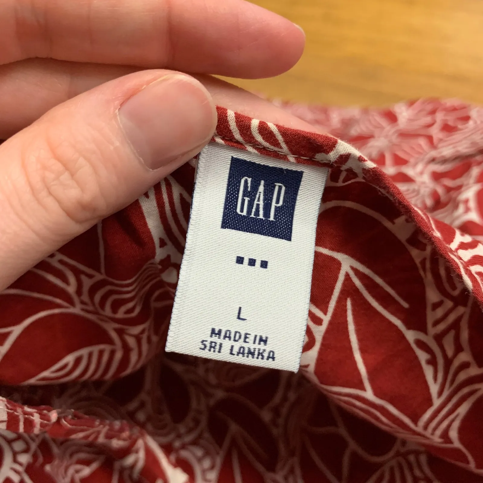 Y2K GAP Cami Top Floral Print‎ Tie Front Sleeveless Casual Blouse Cotton Summer - Image 5