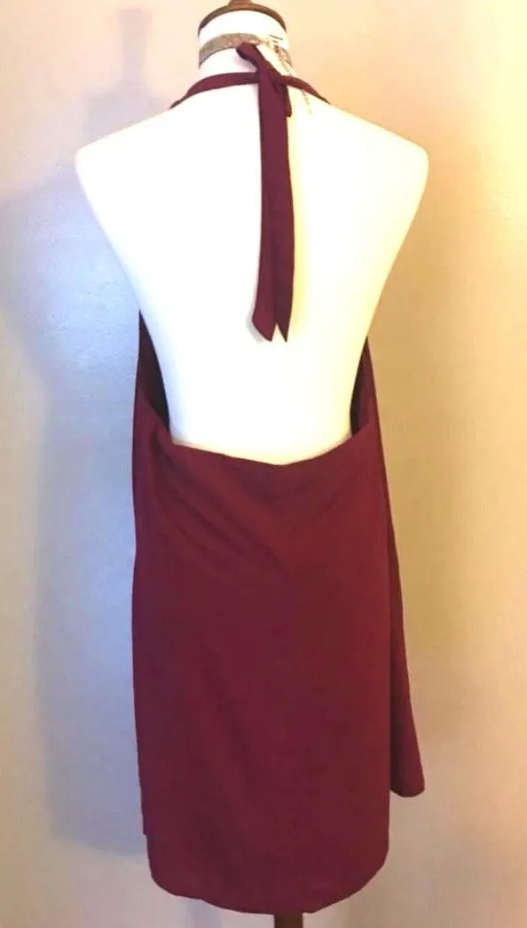 Ecote Lace-up Halter Mini Dress - Image 6