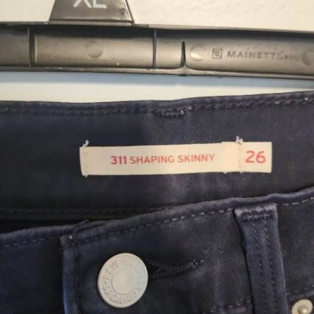 Levi Strauss Size 26 311 Shaping Skinny Jeans Levi's Navy Blue - Image 3