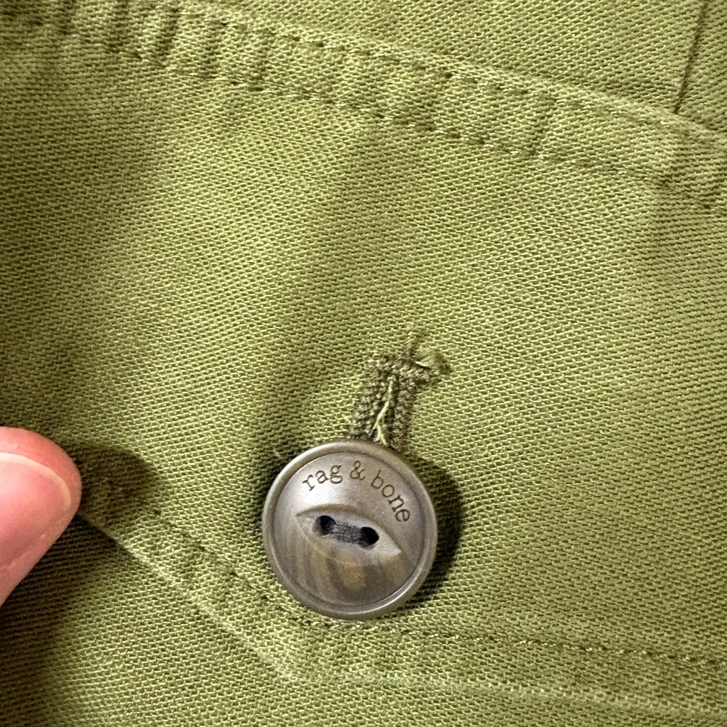 Rag & Bone Lorenz Cotton Military Jacket - Image 7