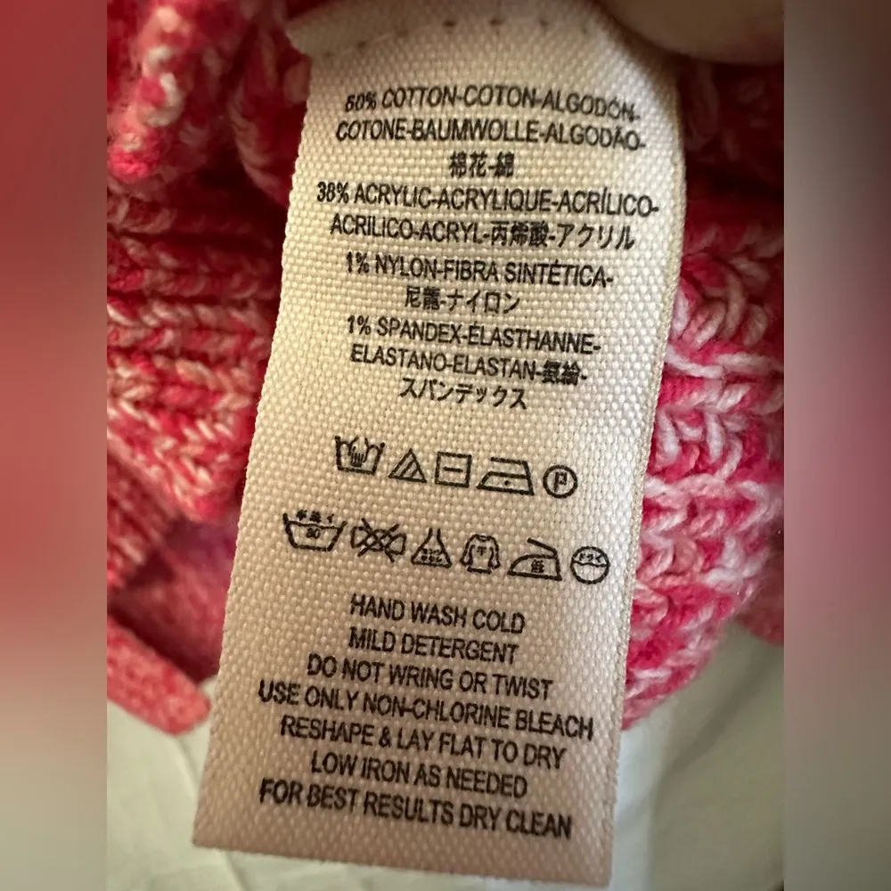 Free People Cropped Chunky Fisherman Coastal Love This City Sweater Size Medium - Image 5