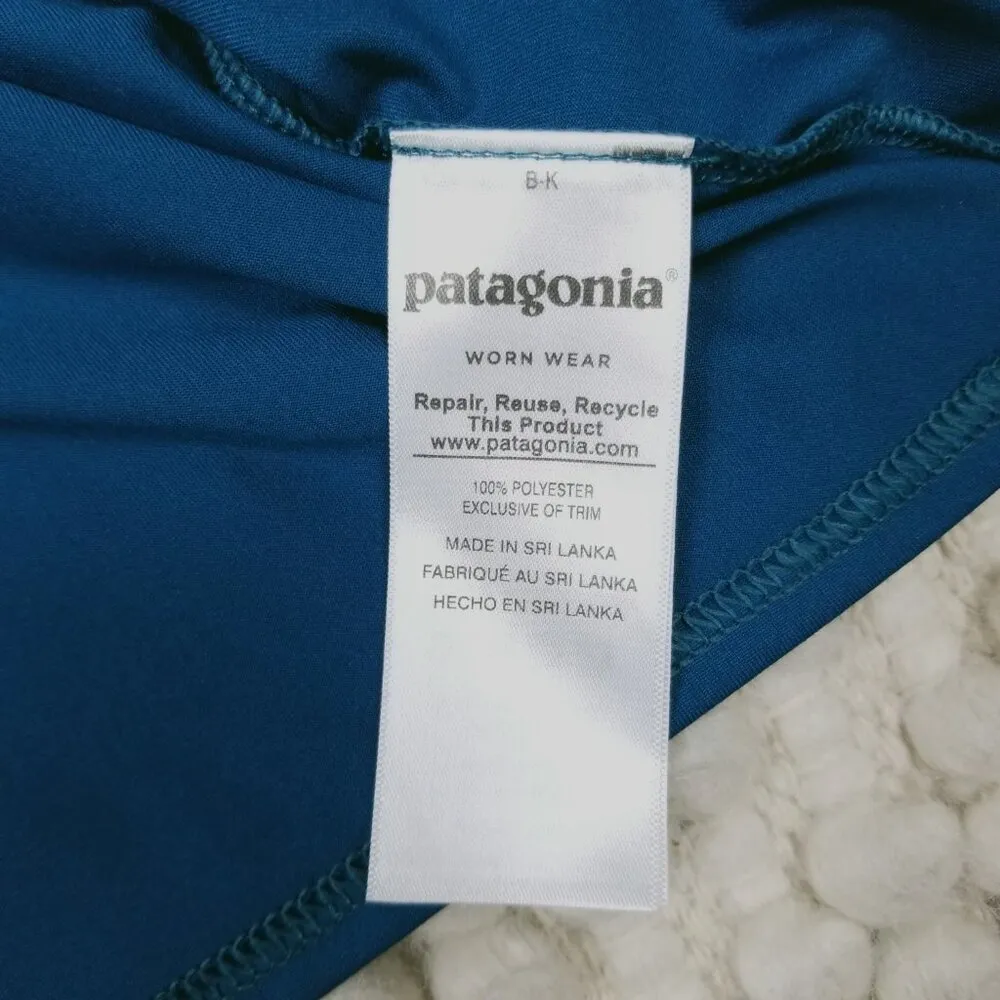 Patagonia Daily Capilene Long Sleeve Shirt Baselayer Blue Sz Extra Small - Image 8