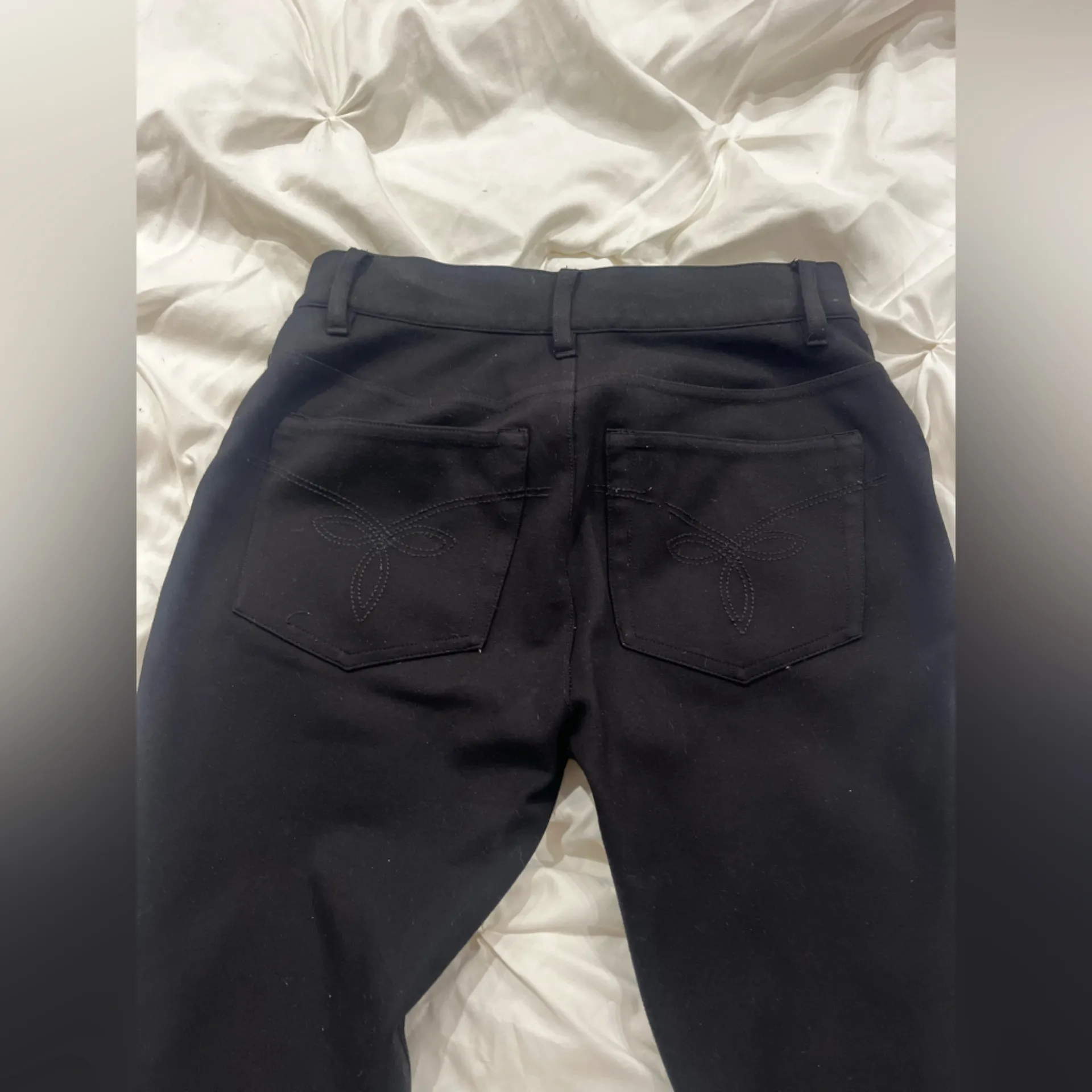 Ted Baker Black Pants with Gold Buttons - Image 5