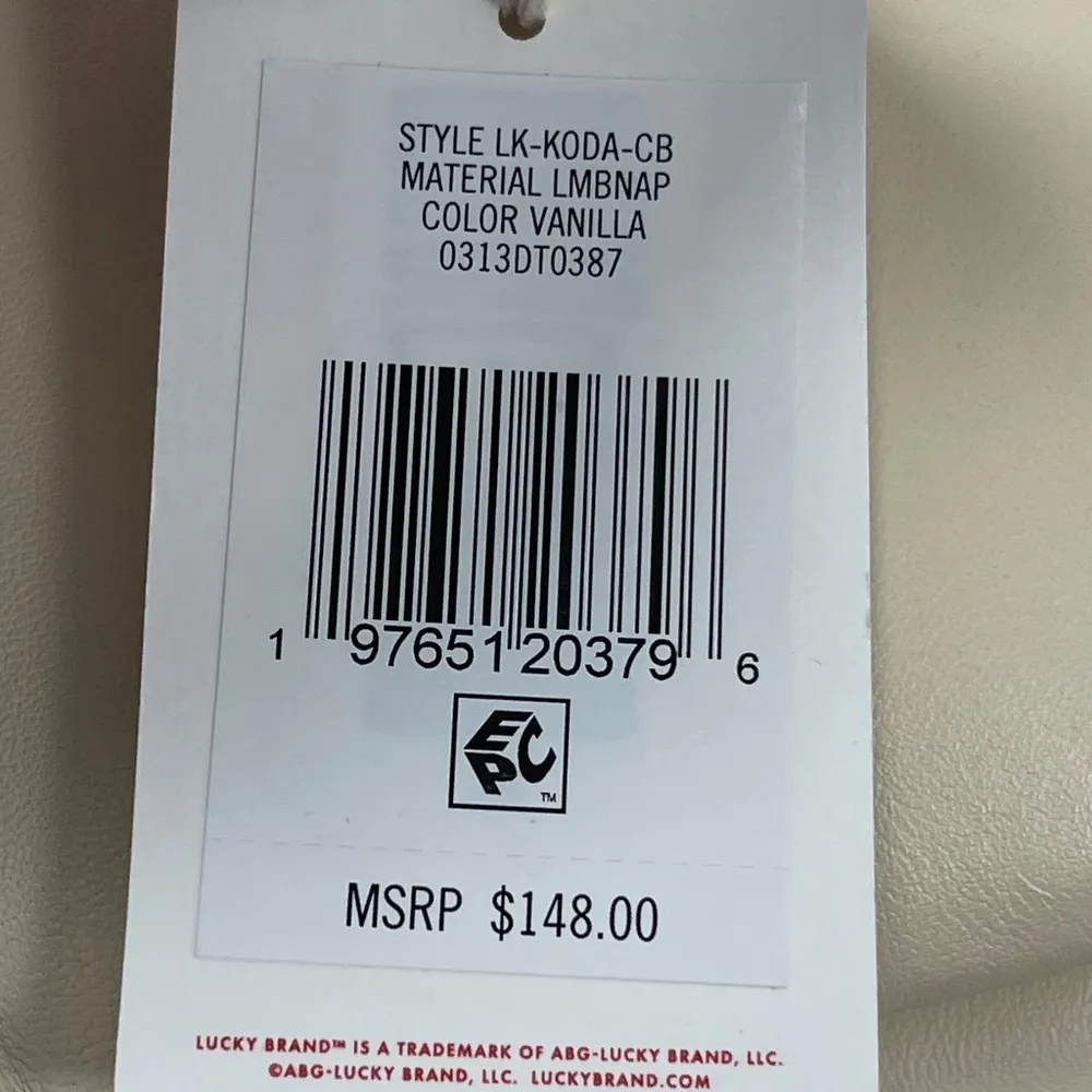 Lucky Brand Koda Crossbody Bag, Vanilla - NWT - Image 6