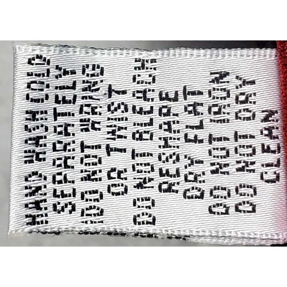 Vintage Chico's Tunic Size XL Red Black Animal Print Long Sleeve Sparkle Artsy - Image 7