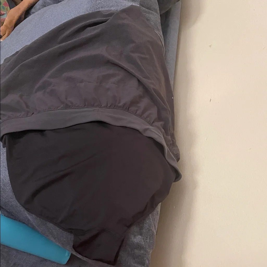 Lululemon Fast Free Shorts 3" Charcoal Grey Reflective XL - Image 5