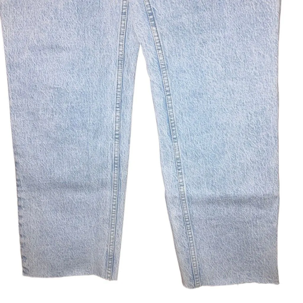 Abercrombie & Fitch The 90’s Straight ultra High Rise light wash 29/8L #760 - Image 5