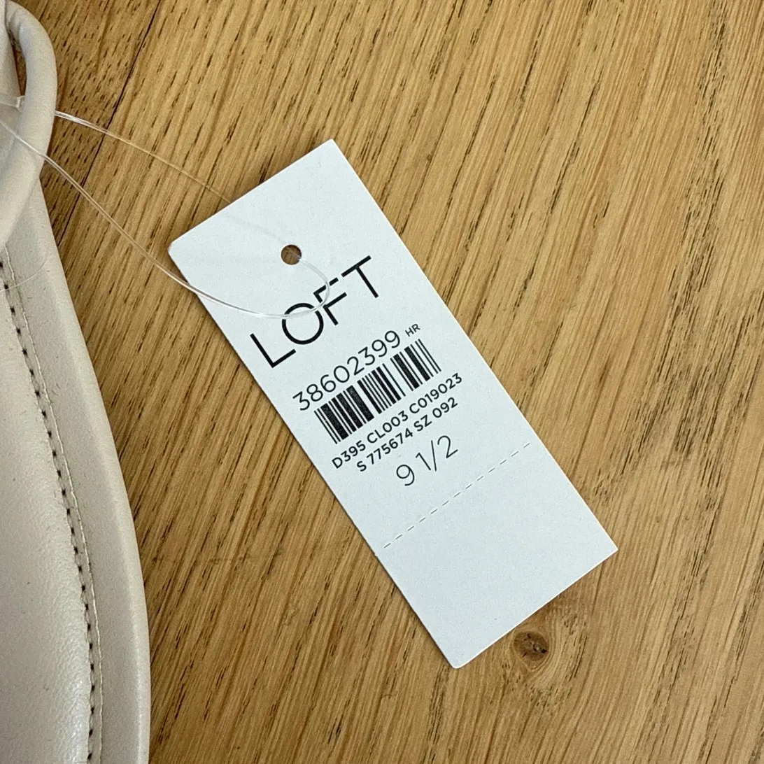 LOFT Skinny Strap Sandals Size 9.5 Beige - Image 2