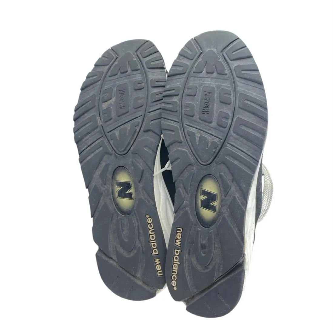 New Balance 990v2 Mens Blue Suede Low Top Lace Up Athletic Sneakers Shoes Sz 7.5 - Image 4