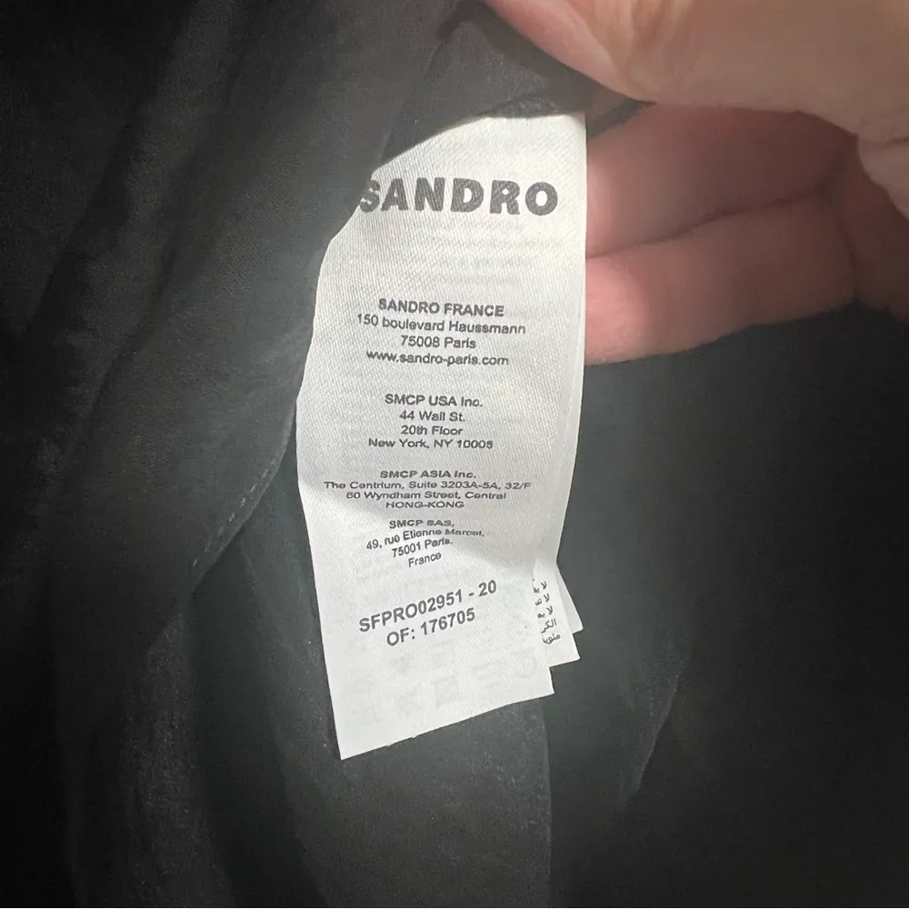 NEW NWT  Falbala Crystal Embellished Midi Dress Black - Image 10