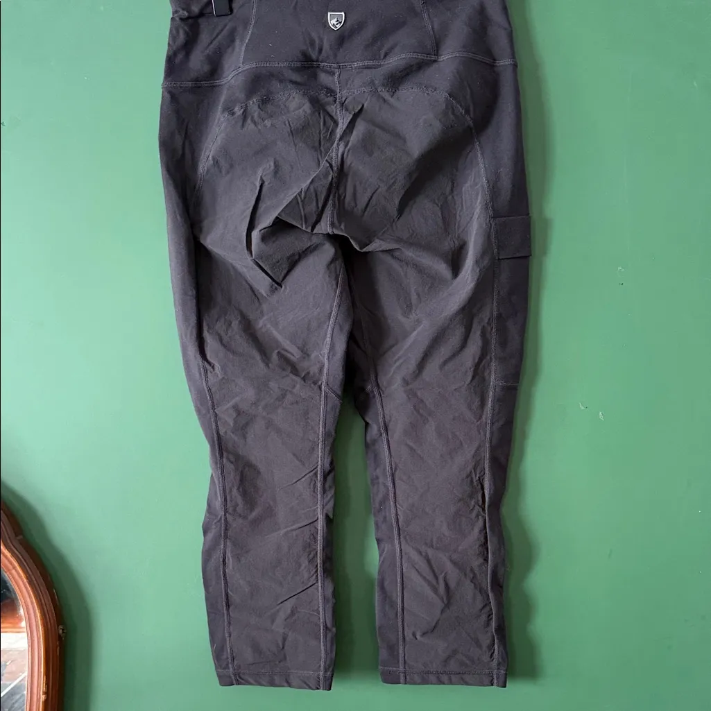 Kuhl Traverse Kapri 6349 Black Womens M Leggings Hiking Outdoors Activewear - Image 9