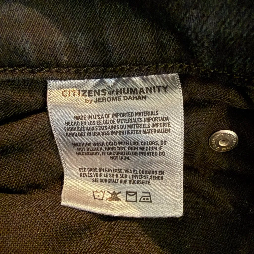 Citizens of Humanity Chrissy High Rise Skinny Jeans Women's 30 Inkwell Dark Wash - Image 16