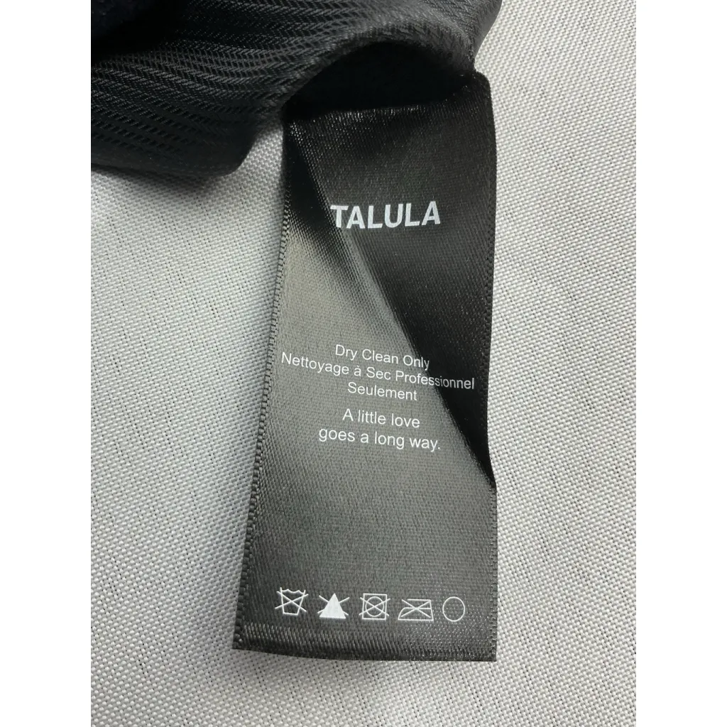 Talula Womans  Bustier Mini Skirt Size 0 Silver Indigo Back Zip NWT - Image 6