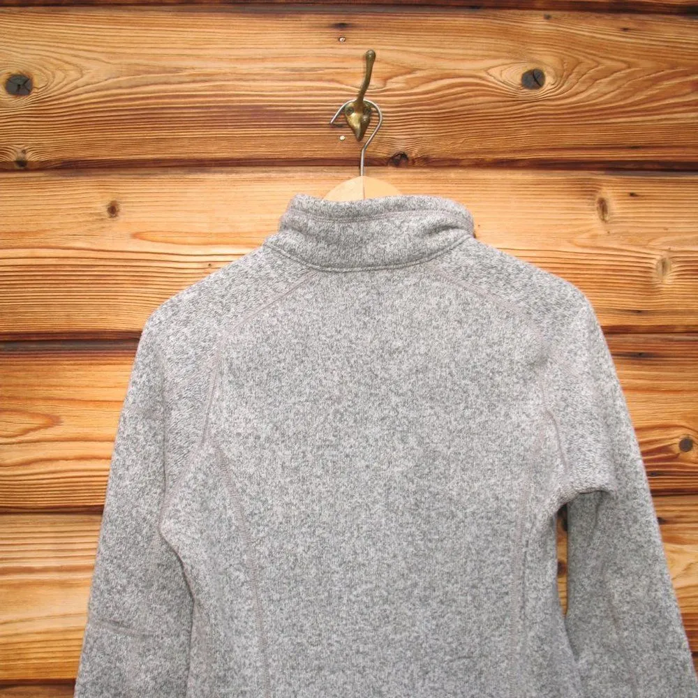 Patagonia Gray Better Sweater  1/4 zip fleece Pullover - Image 8