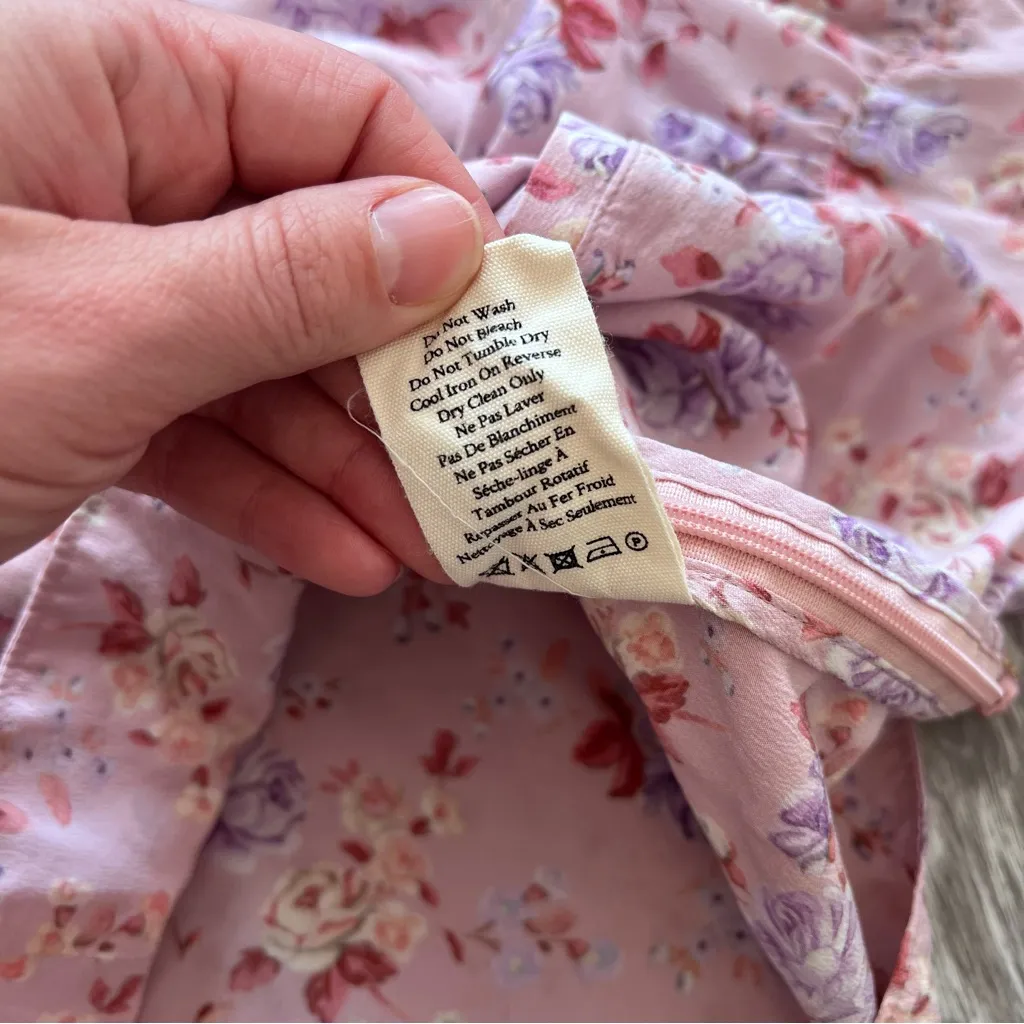 Nwt Loveshackfancy sansom blouse‎ warm taupe sienna 100% silk - Image 8