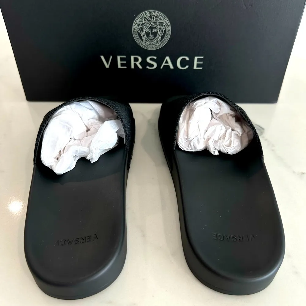 Versace Slide Sandals - Image 4
