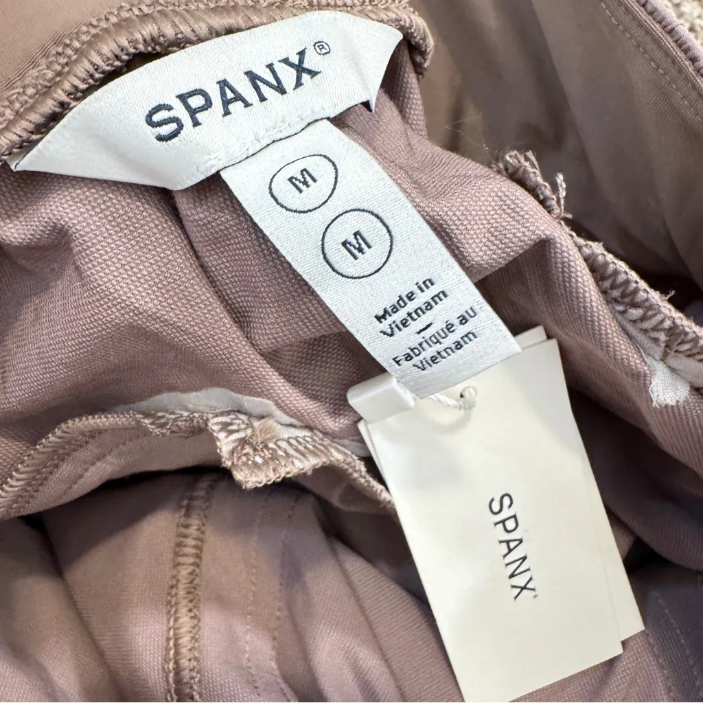 Spanx Casual Fridays Cargo Joggers Smoke Womens M Athletic Neutral Minimalist - Image 6