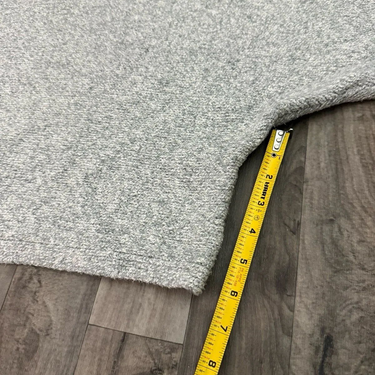 Abercrombie and fitch grey marked knit batwing sweater - Image 4