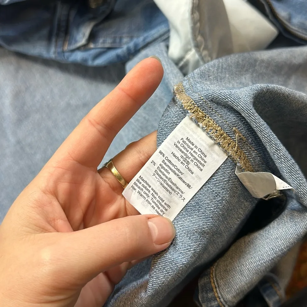 Madewell  ZIP UP LONG SLEEVE DENIM MINI DRESS - Image 2