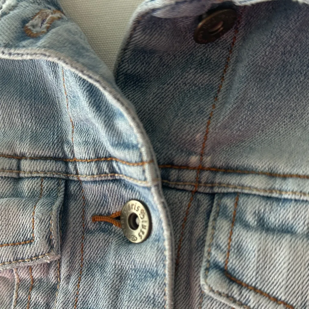 Paris Blues Sky Blue Denim Jacket - Image 8