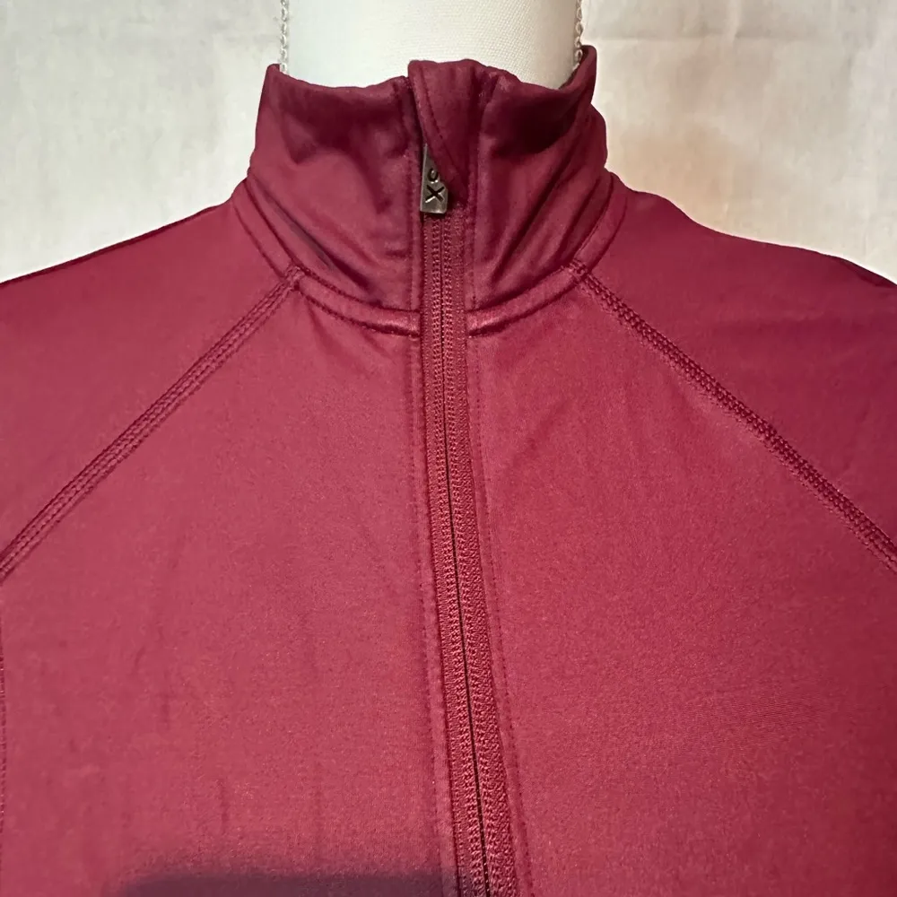 Victoria's Secret Maroon and Pink Jacket - Image 5