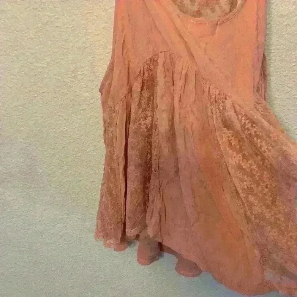 Clover + Scout lace tank sz M flowly boho festival concert country western girly - Image 7