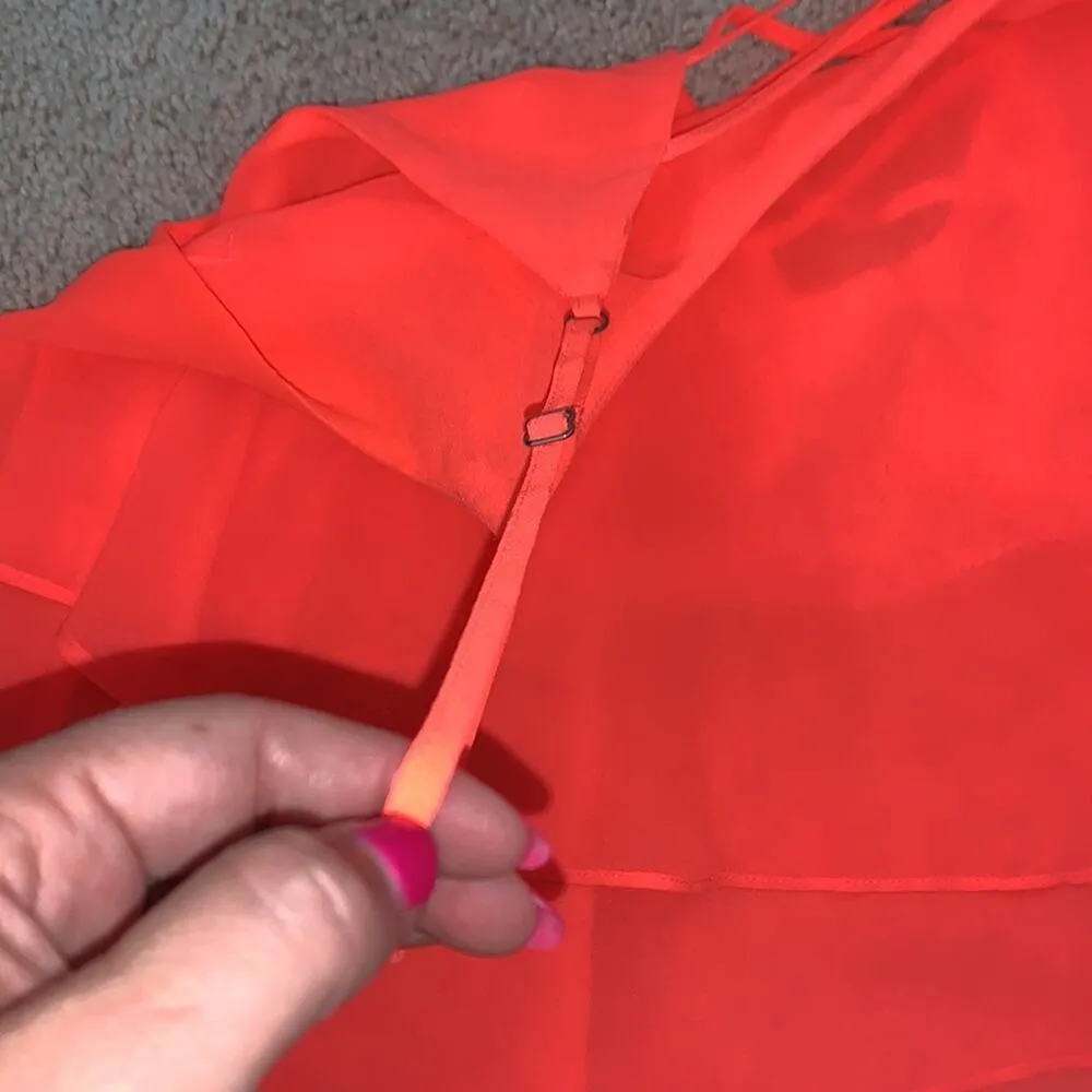 San Joy Layered Hot Pink Tank L - Image 3