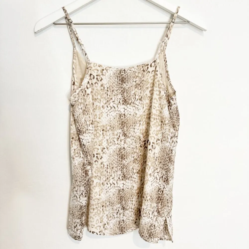 Brochu Walker Cami Tank Top in Cream Tan Chic Office Contemporary Summer Size XS - Image 9