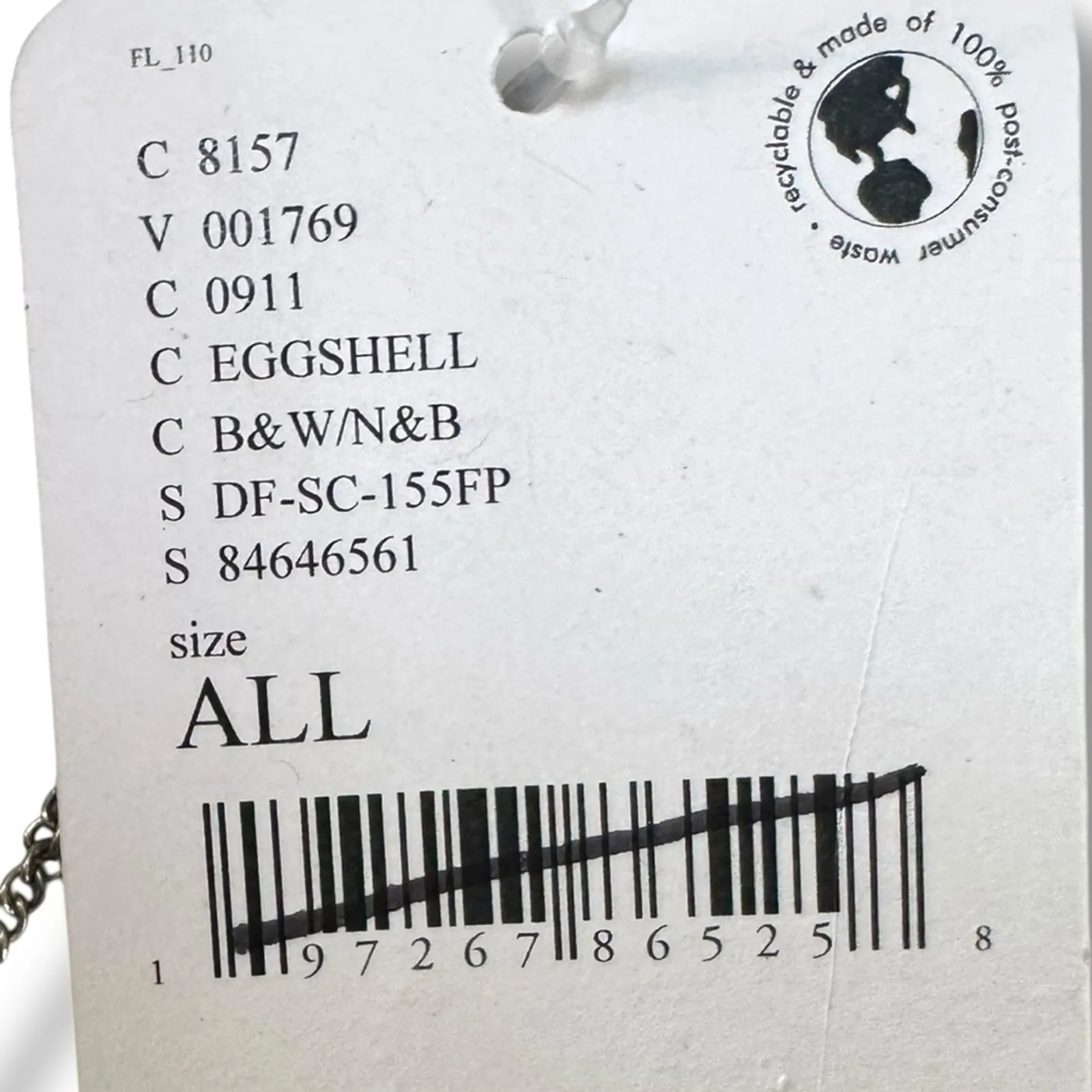 Free People Chan Luu Digital Desert Fringe Skinny Scarf Eggshell Bohemian Grunge - Image 10