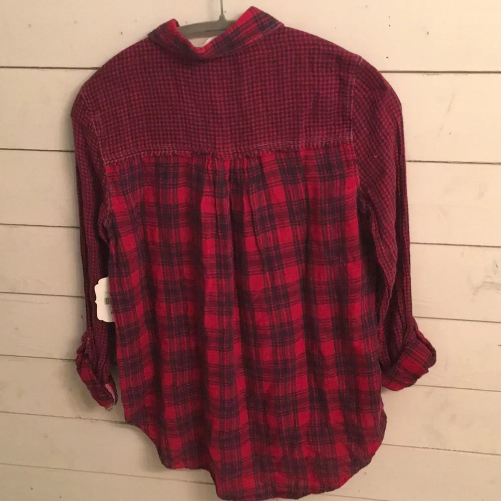 NEW altard state western plaid button down… - Image 5