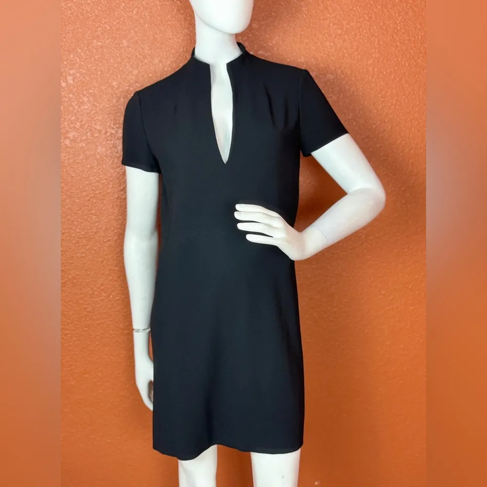Alice + Olivia Black Mini Dress Size S/P.  E75 - Image 5